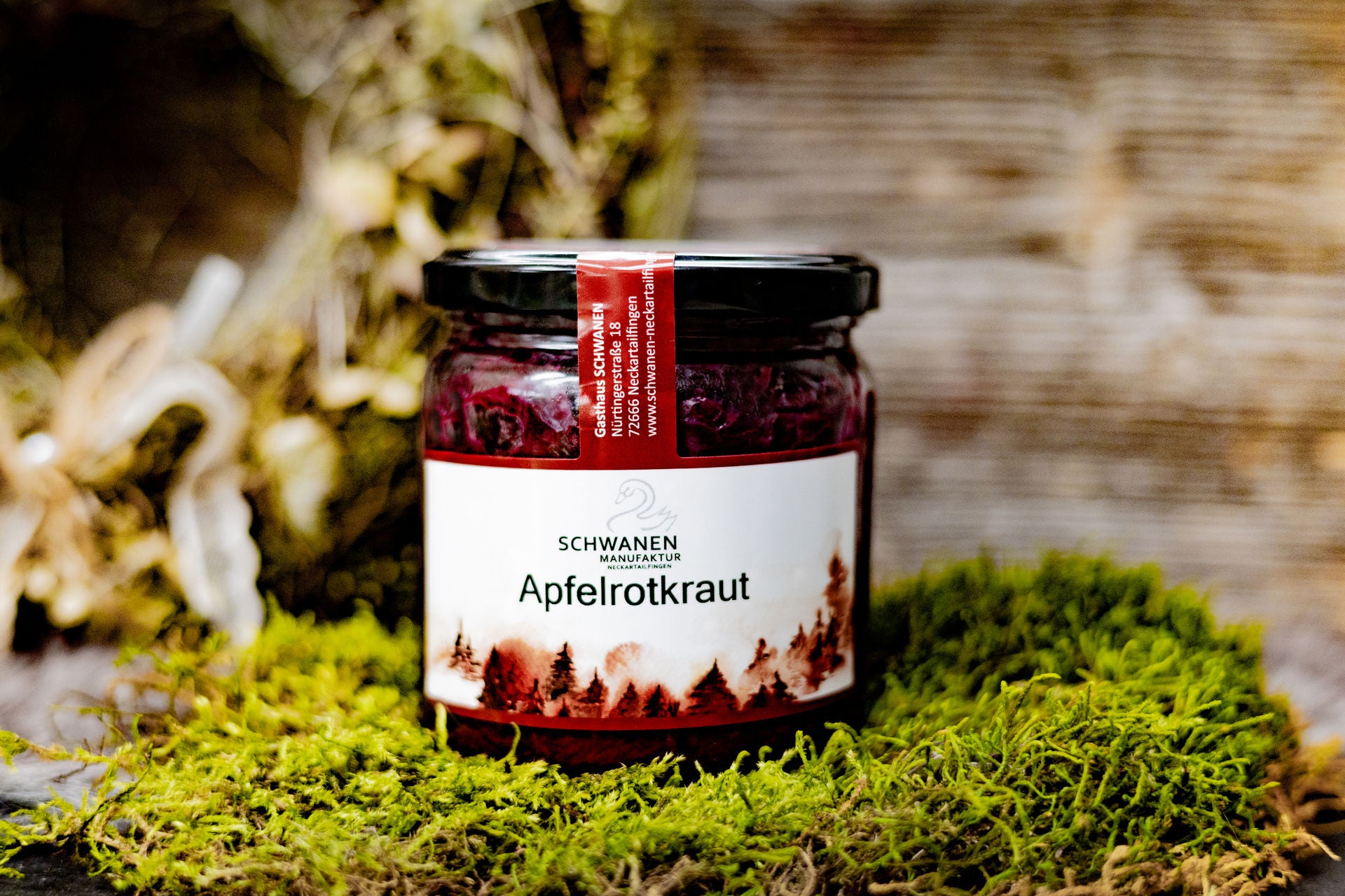 Apfelrotkraut im Glas