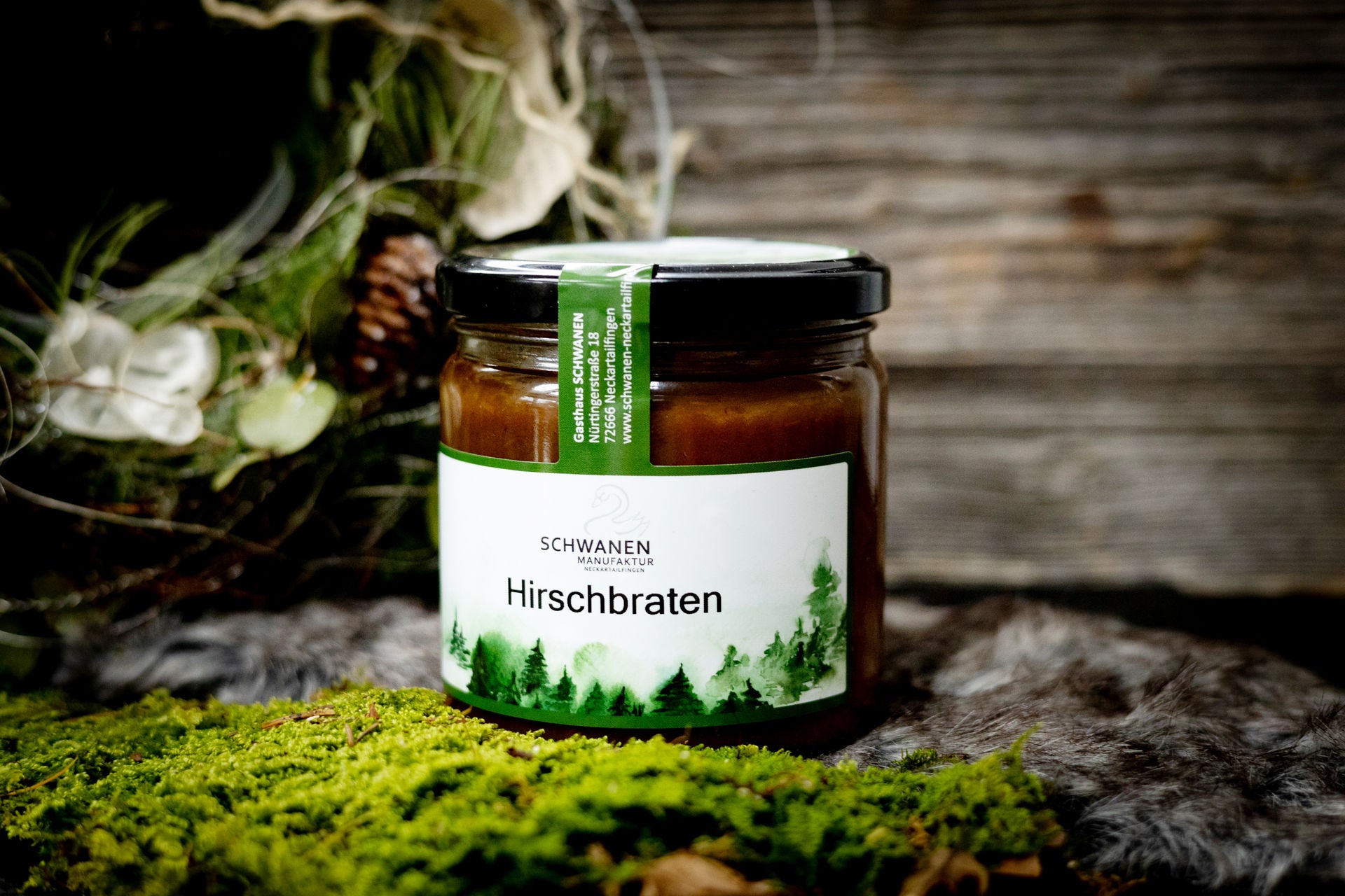 Hirschbraten im Glas