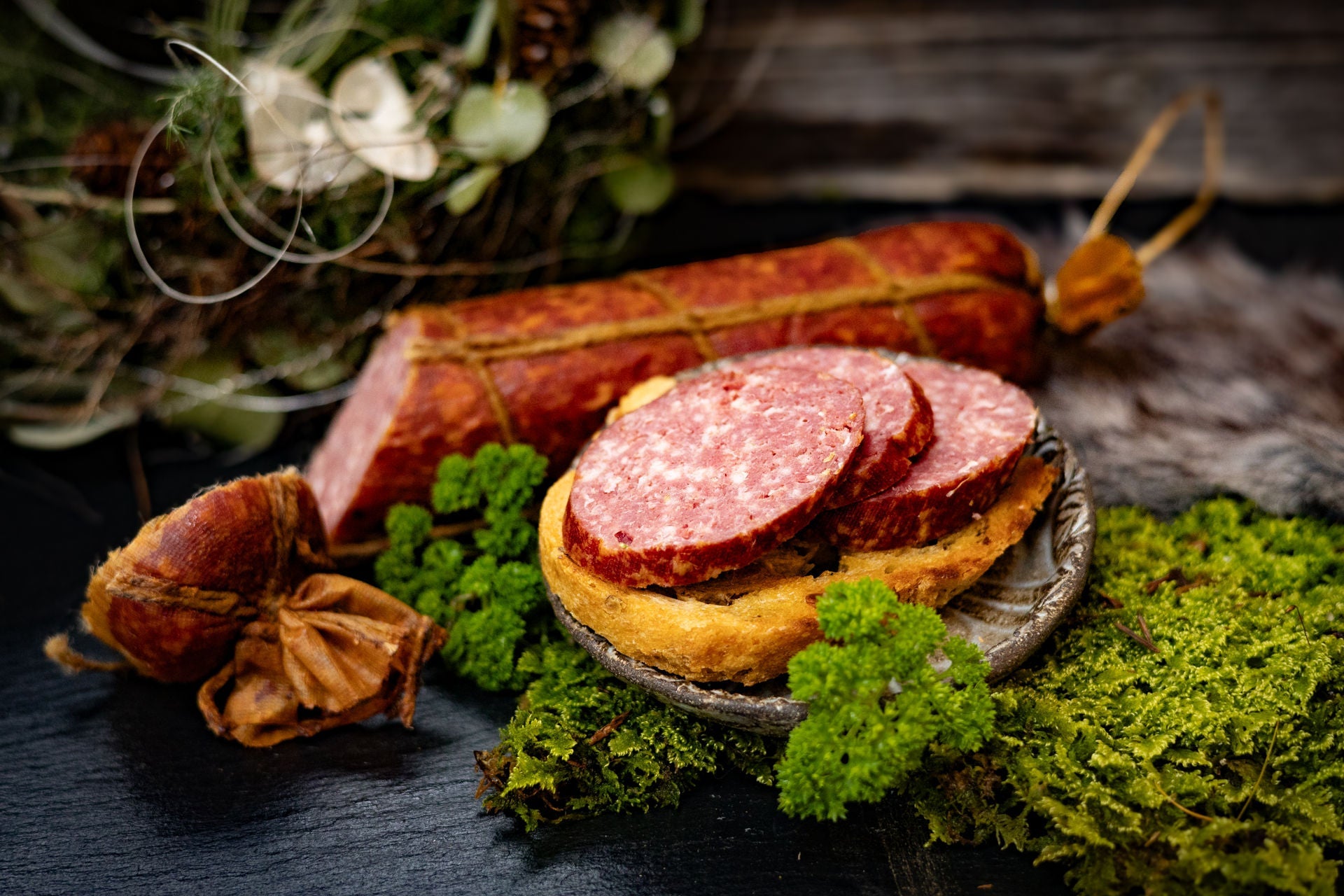 Wildwurst/Käse