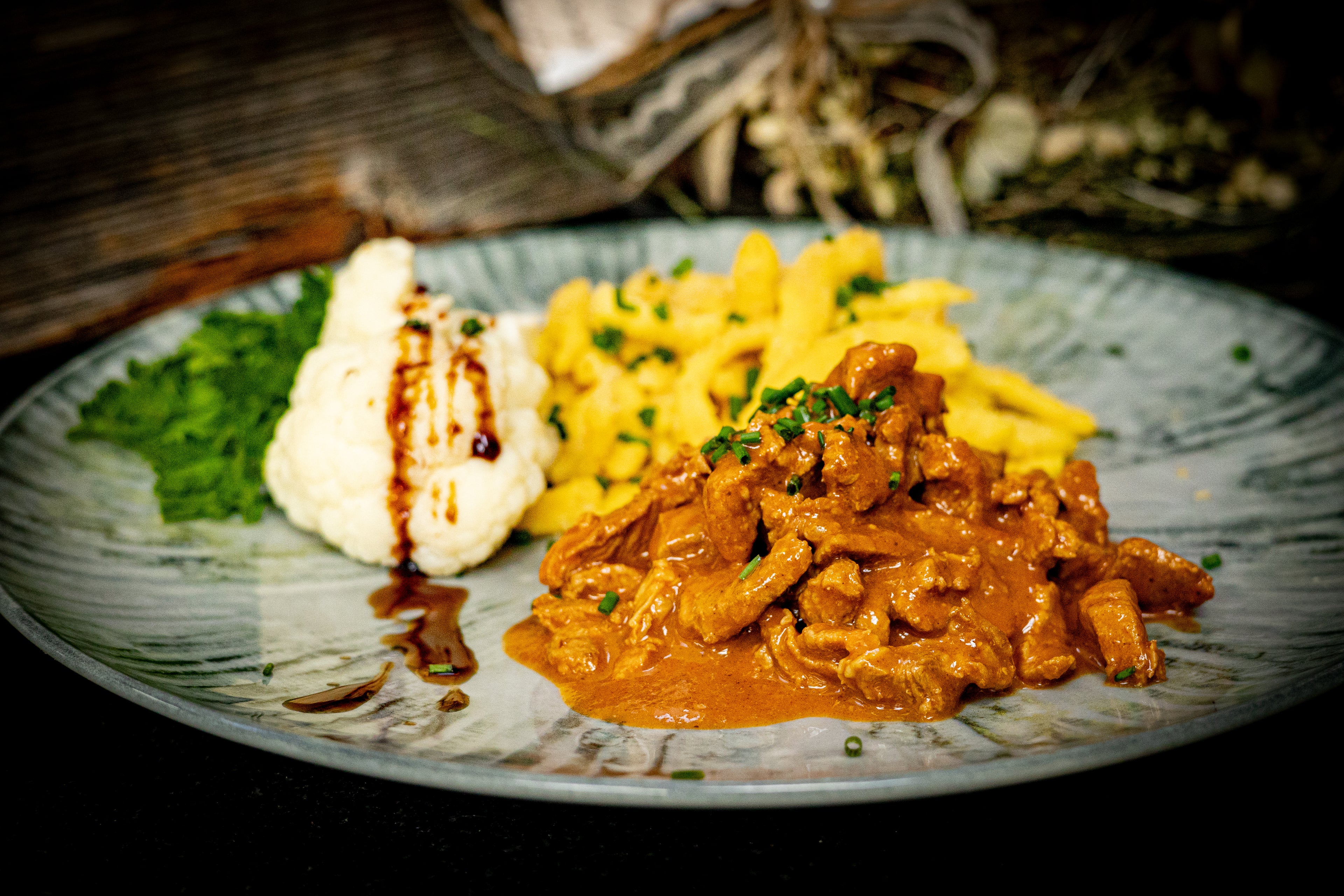 Kalbsrahmgeschnetzeltes