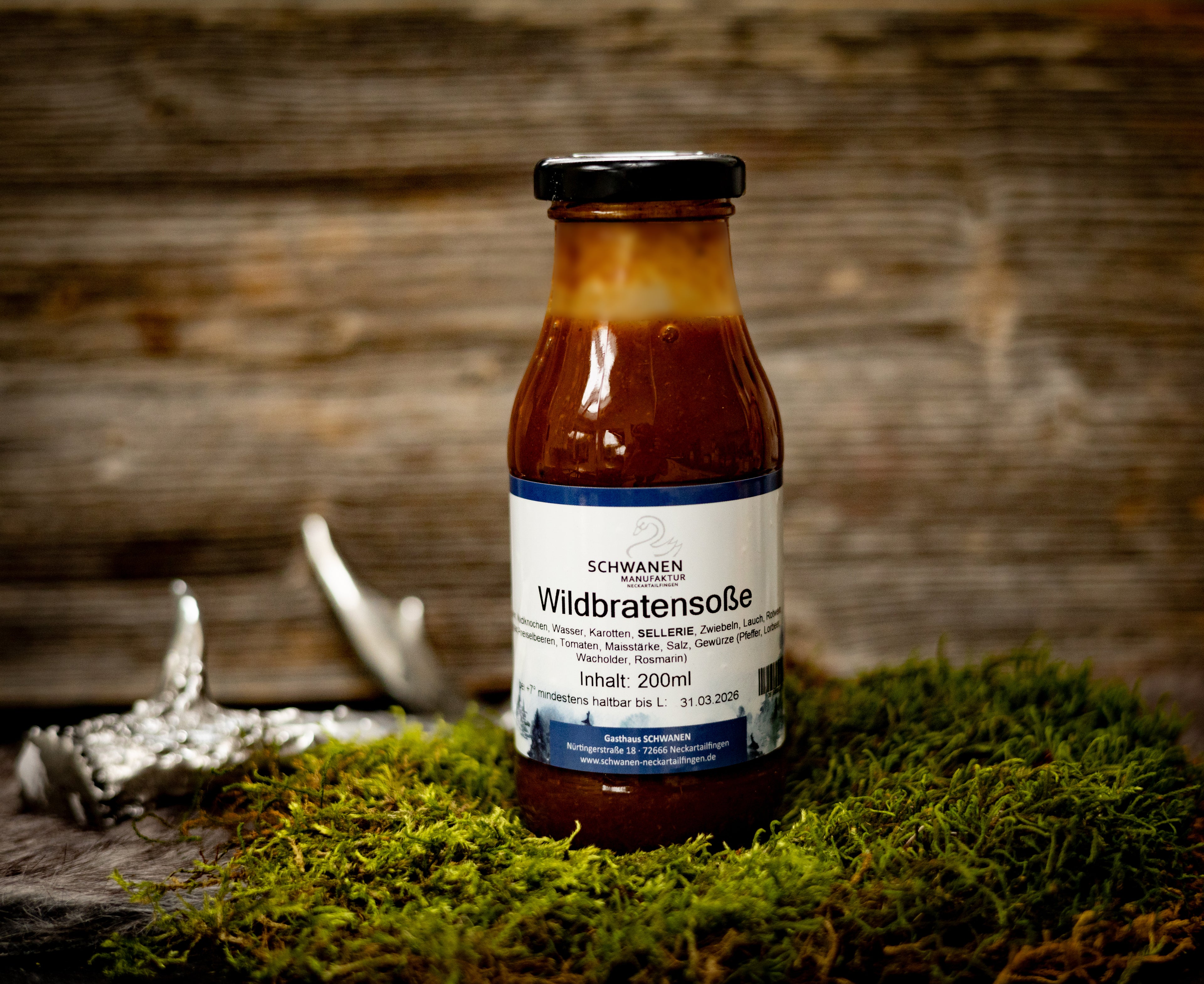 Wildbratensoße in der Flasche 